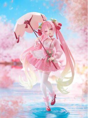 New Taito Artist Master Piece + Vocaloid Hatsune Miku Sakura Dress Ver Figure